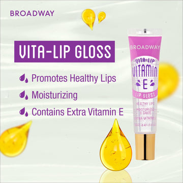 Ruby Kisses Broadway Vita-Lip aceite de rosa mosqueta nutre sin grasa.