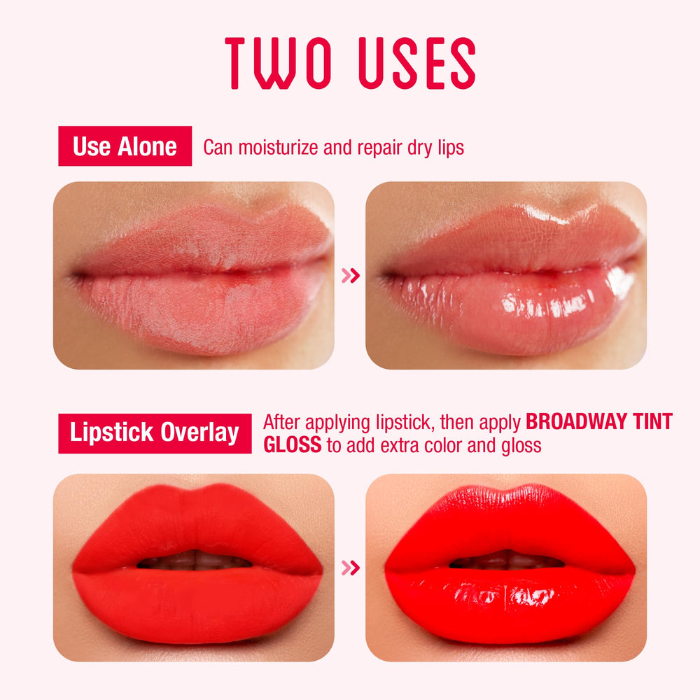 Ruby Kisses Broadway Vita-Lip tono chocolate, color suave que realza labios de forma sutil.
