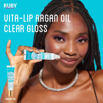 Ruby Kisses Broadway Vita-Lip gloss pack de 6 unidades, ideal para reposición.