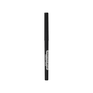 Delineador Ruby Kisses negro intenso para un look definido.