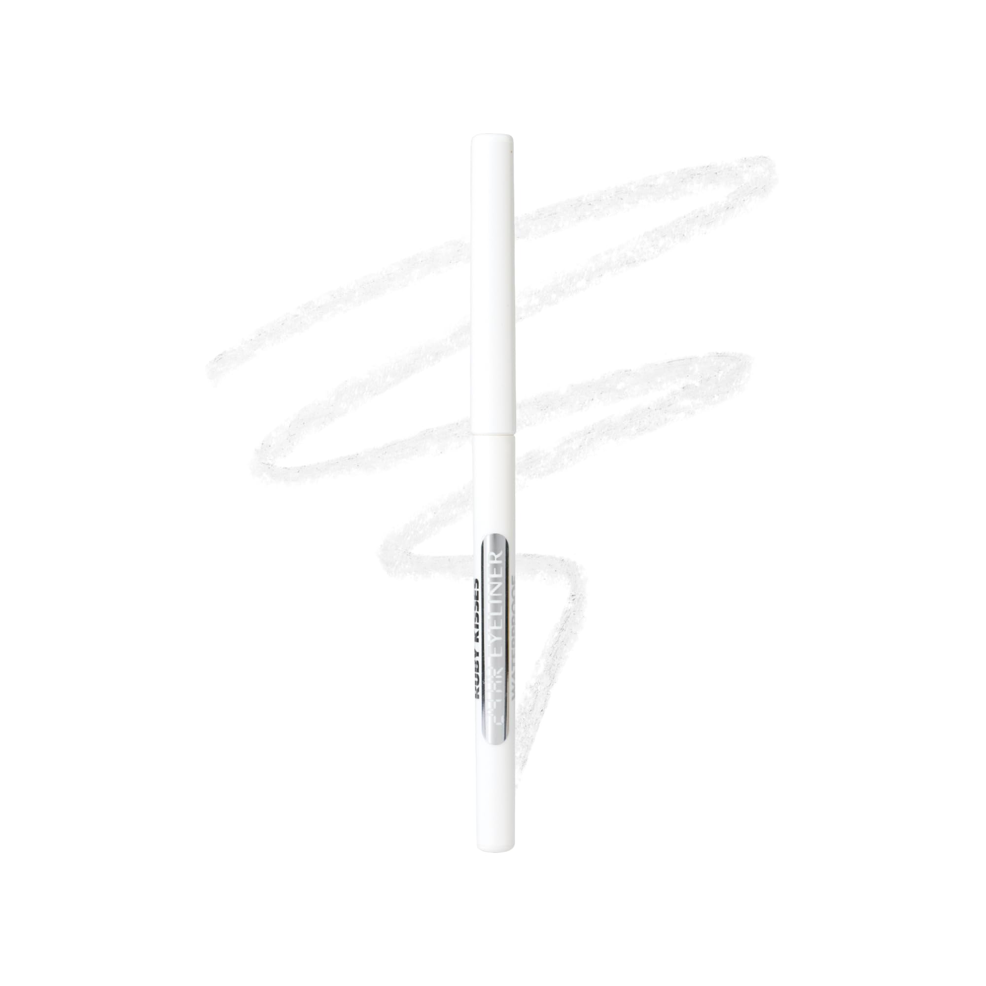 Ruby Kisses delineador retráctil White Out ofrece definición duradera.
