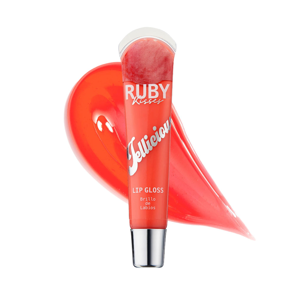Ruby Kisses Jellicious brillo translúcido con acabado húmedo