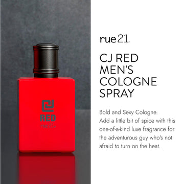 Atomizador de Rue 21 CJ Red, botella portátil para llevar.