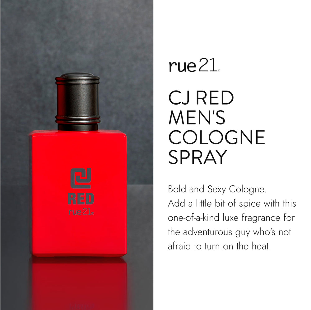 Atomizador de Rue 21 CJ Red, botella portátil para llevar.