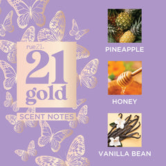 Rue 21 Gold, notas frutales para un aroma vibrante