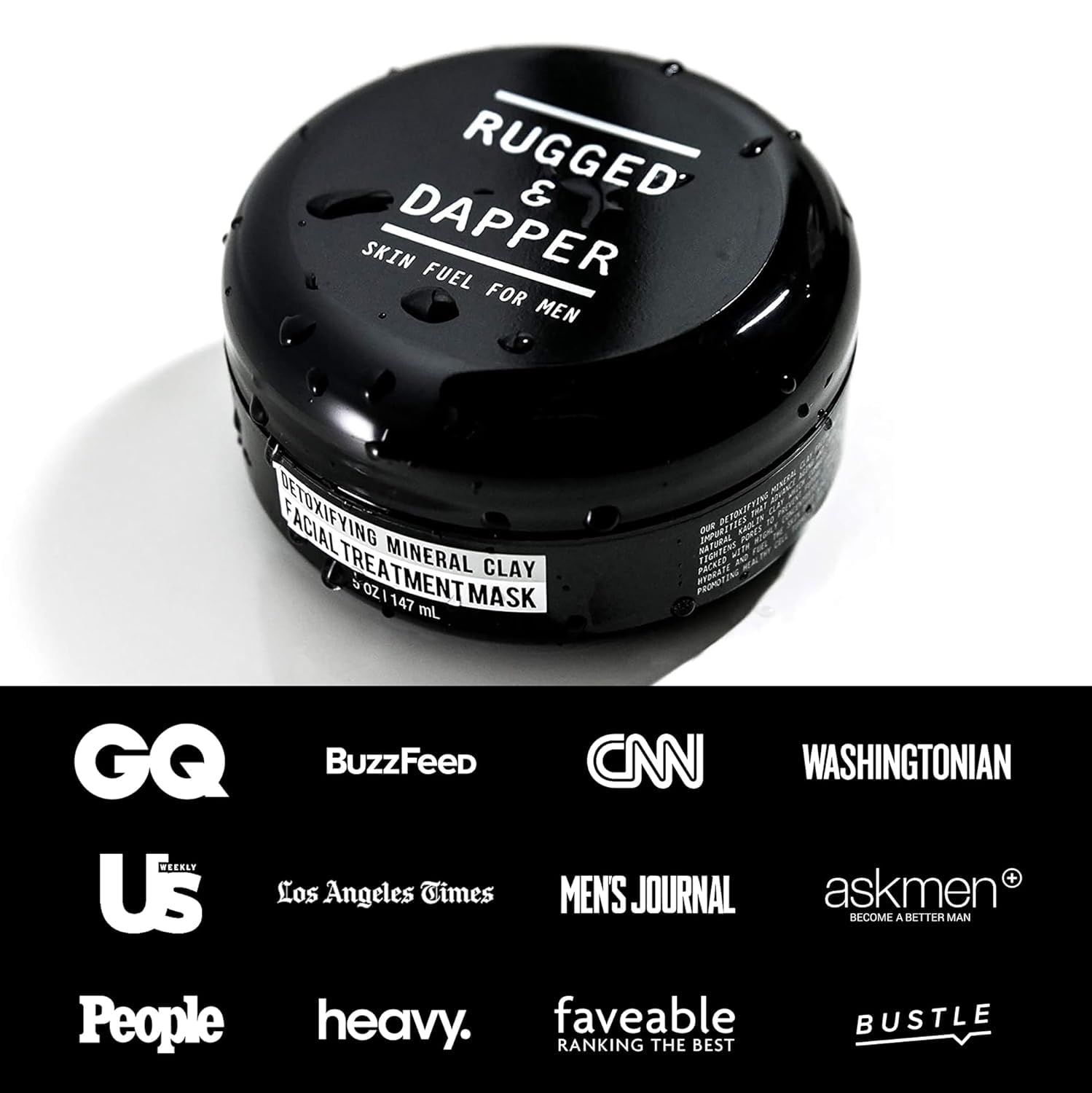 RUGGED & DAPPER aplicación rápida de 10 minutos para piel limpia