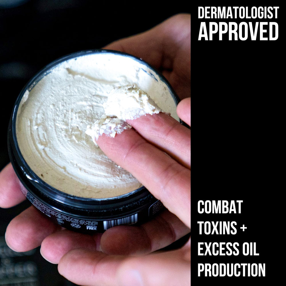 RUGGED & DAPPER mascarilla para hombres, poros y control de grasa