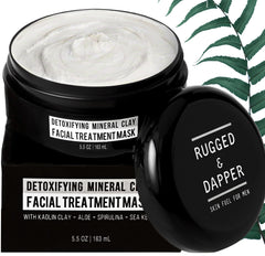 RUGGED & DAPPER mascarilla para hombres, poros detox y limpieza profunda