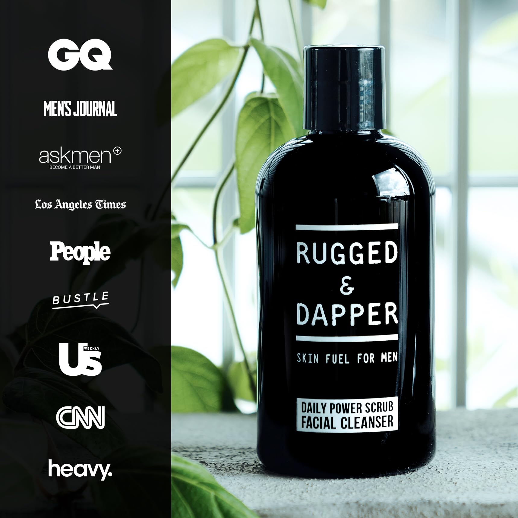 Rugged Dapper adecuado para piel normal, grasa, seca o sensible