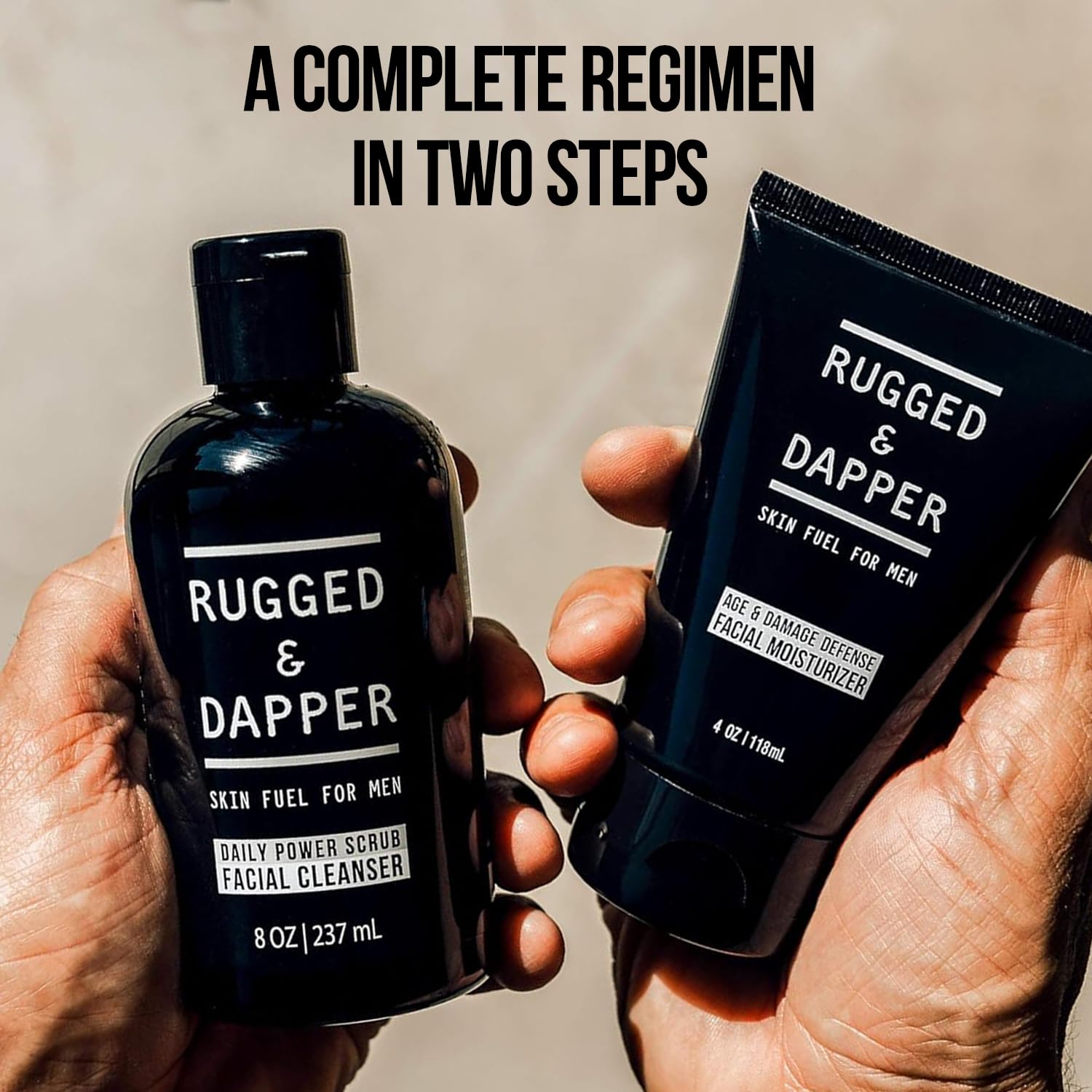 RUGGED & DAPPER experiencia diaria, perfume fresco para ritual facial
