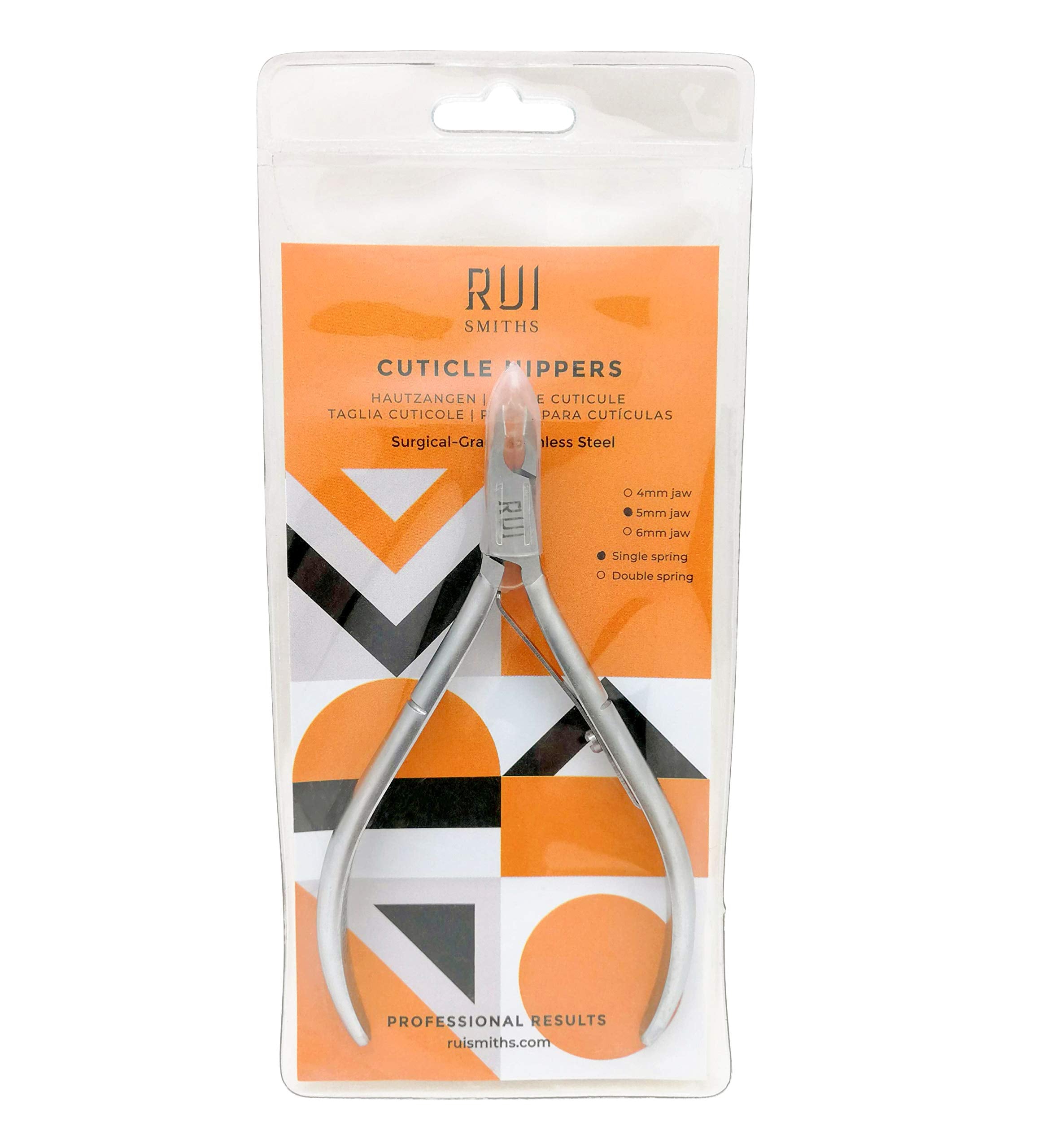Rui Smiths Corta Cutículas punta ultra fina para piel y uñas delicadas