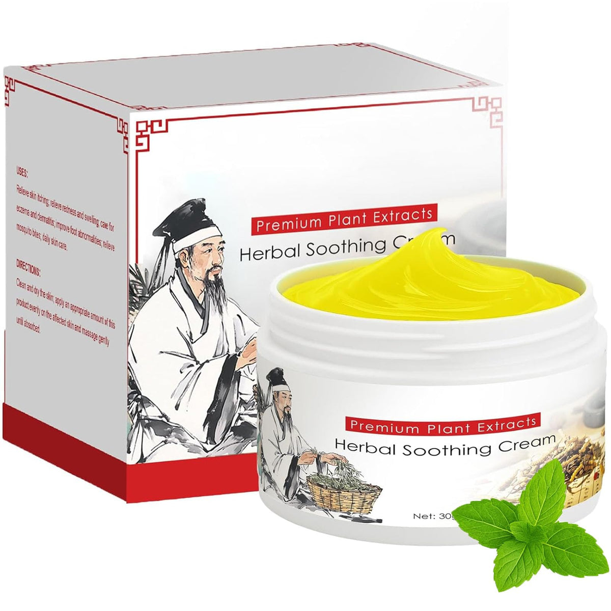 Rulinal Crema de hierbas para piel seca, calma y hidratación profunda.