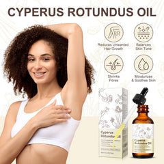 Rulviou Cyperus Rotundus oil 2-pack displayed for easy post-removal routine