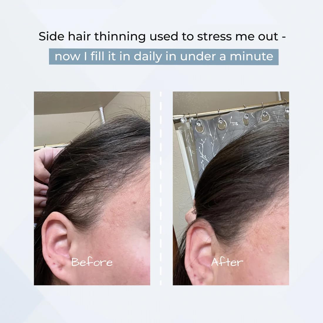 Rumi HairMagic+ non-transfer finish reduces worry about clothing and pillowcases.