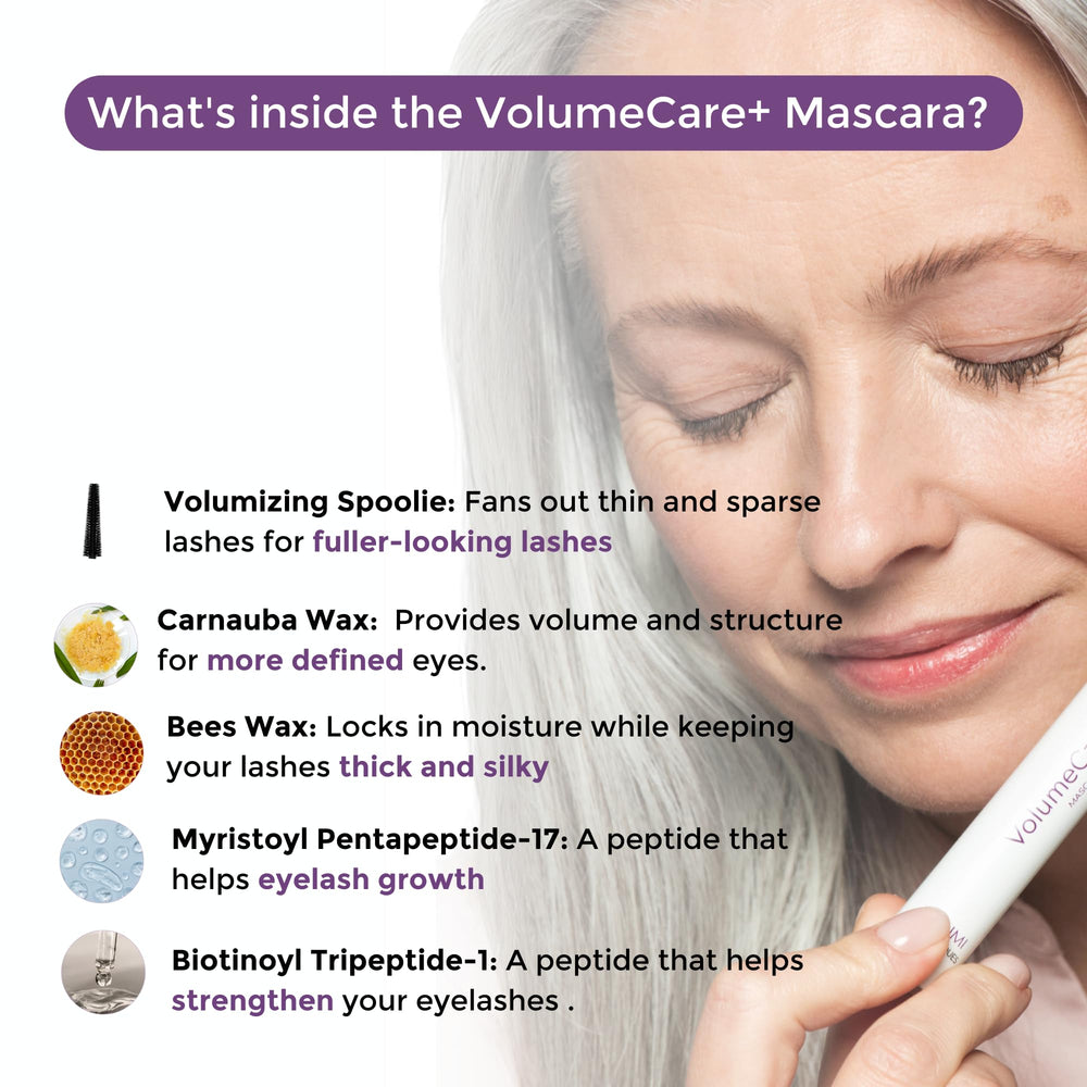 Retrait facile VolumeCare+ – eau tiède ou démaquillant micellaire doux