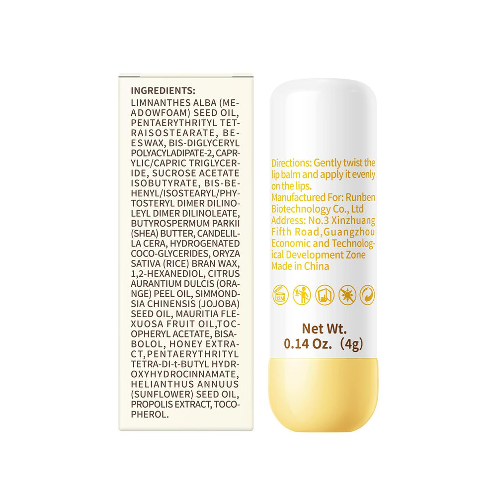 RUNBEN Kids Lip Balm gift packaging ready for gifting