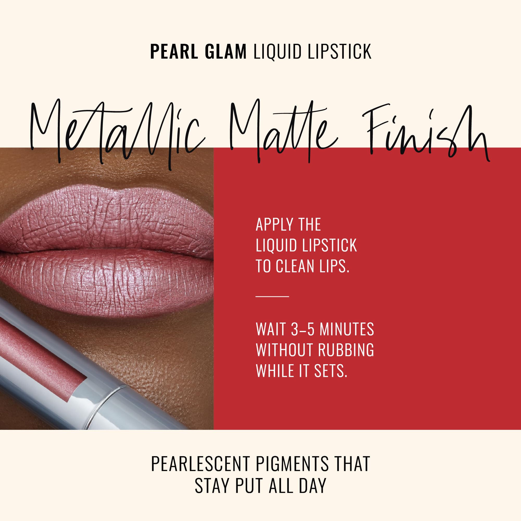 Runway Rogue Boss Babe labial mauve, larga duración para uso diario.
