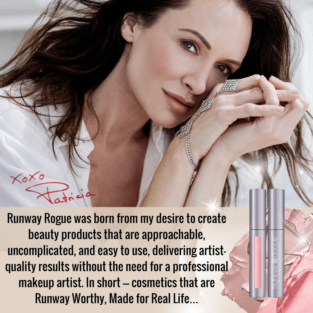 Runway Rogue Silk Glam Trophy Wife, idéal pour prises de vue et soirées glamour.