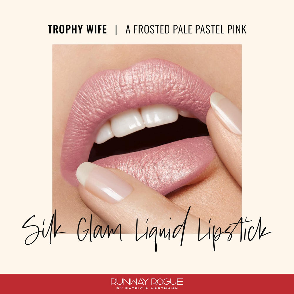 Runway Rogue Silk Glam Trophy Wife, nuance nacrée, fini durable sans transfert.