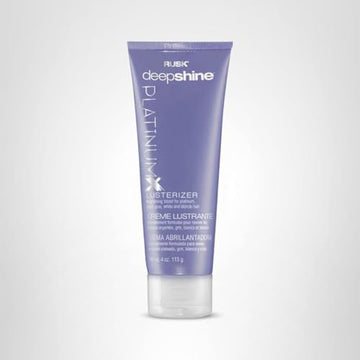 Protege el color y la fibra capilar tratada químicamente con PlatinumX Lusterizer.