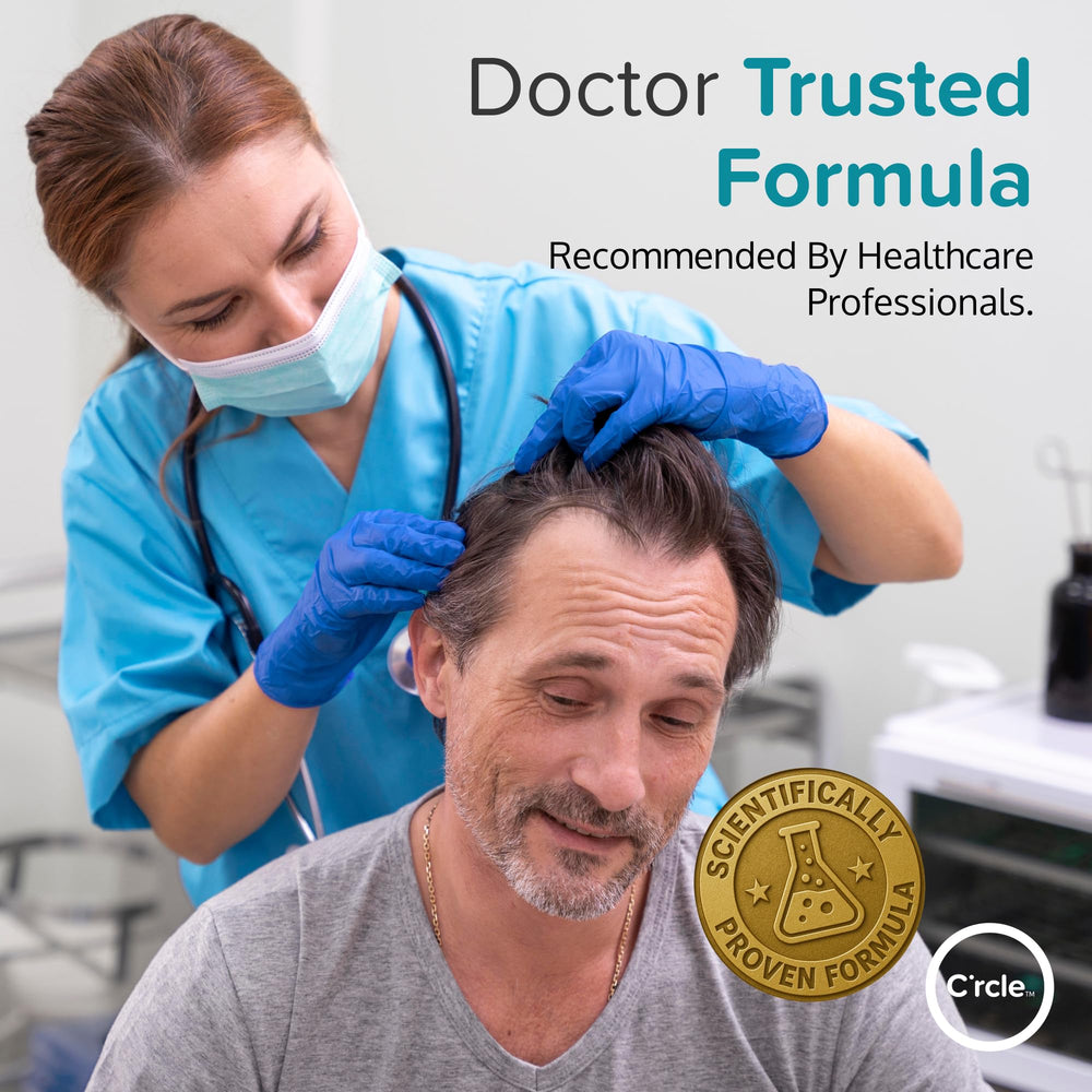 Rutina diaria con Minoxidil 5% de C'rcle