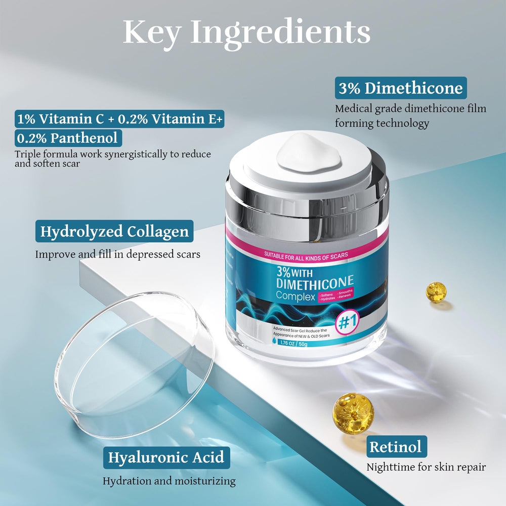 RWT aplicación de crema cicatrices, favorece absorción e hidratación diaria.