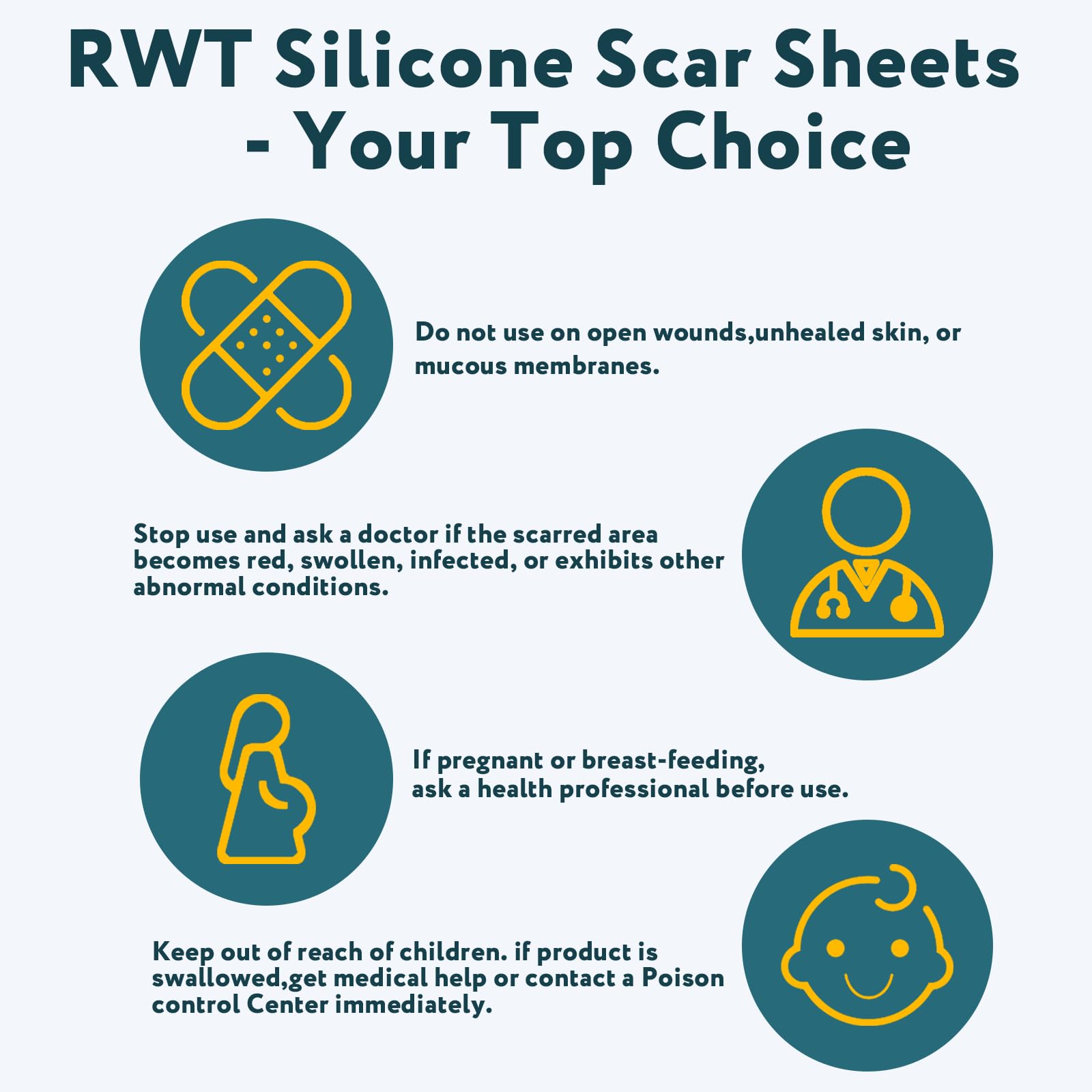 RWT cinta silicona cicatriz, posibles mejoras de textura con uso constante