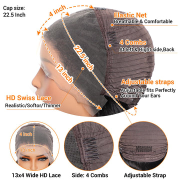 Rylice densidad 200, cabello negro natural para volumen notable.