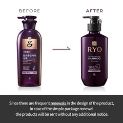 Ryo Shampooing Expert: mousse dense pour un lavage en profondeur et douceur du cuir chevelu.