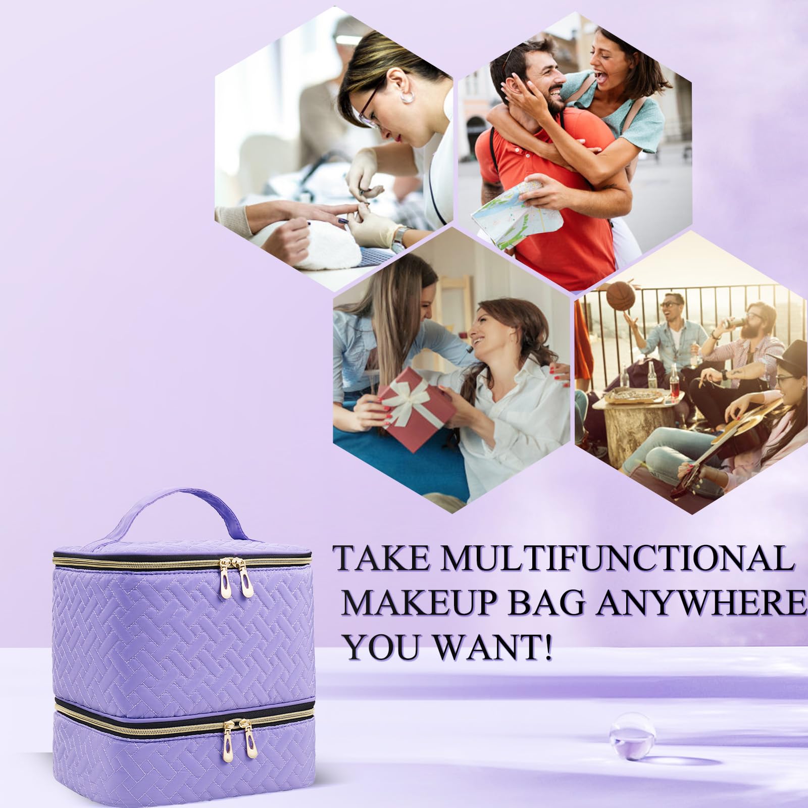 RZMAYIS perfecto para manicura en viaje gracias a su portabilidad y capacidad