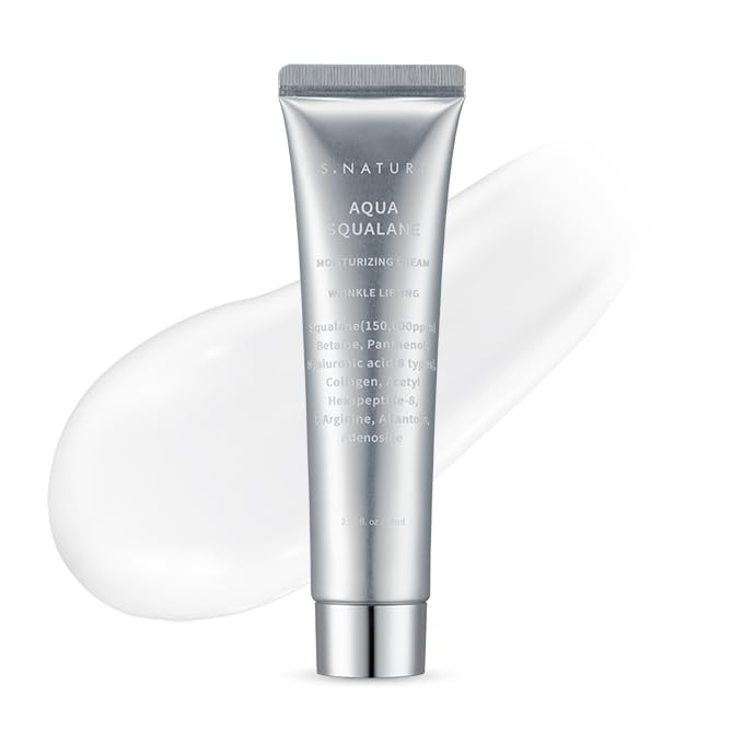 S.NATURE AQUA SQUALANE crema hidratante en botella para piel seca.