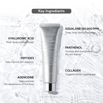S.NATURE AQUA SQUALANE cuidado para piel sensible durante el día.