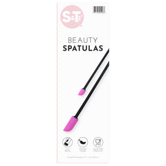 Aplicador S&T INC para maquillaje grande facilita extraer crema del frasco