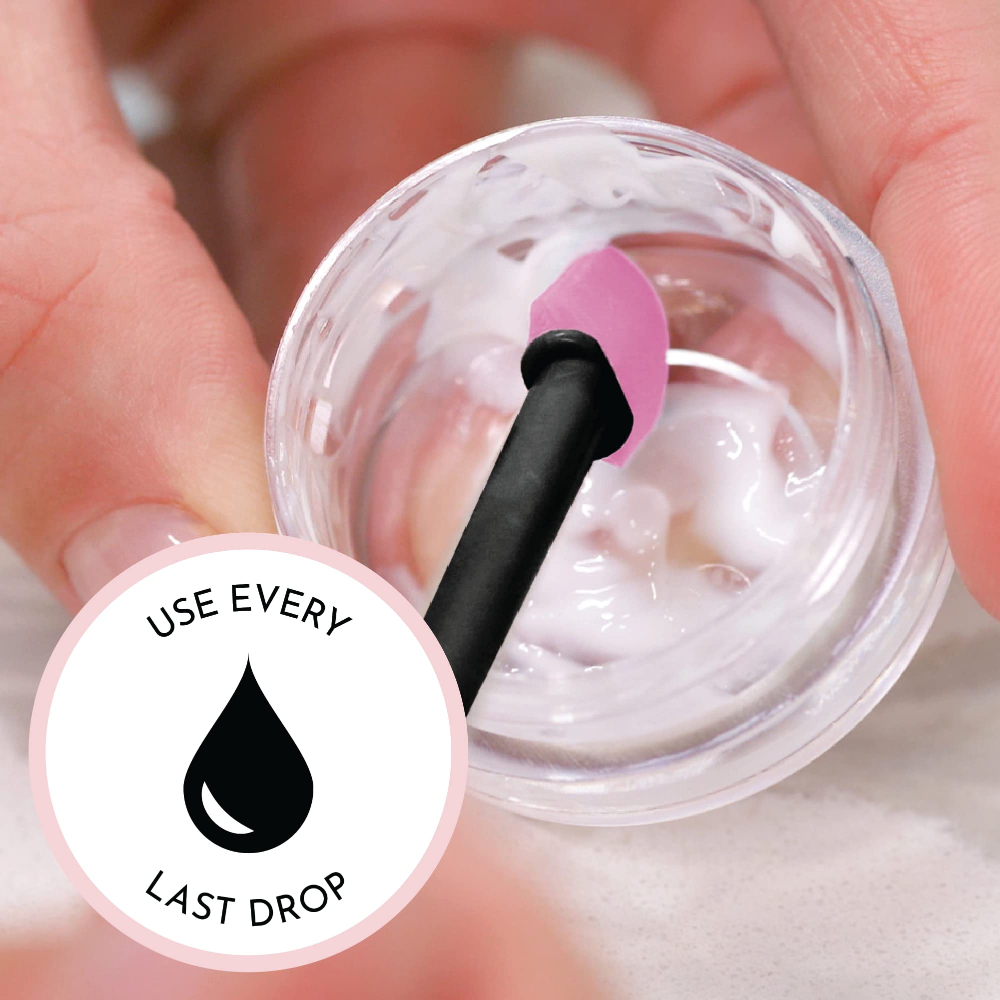 Aplicador S&T INC para maquillaje mini perfecto para envases pequeños