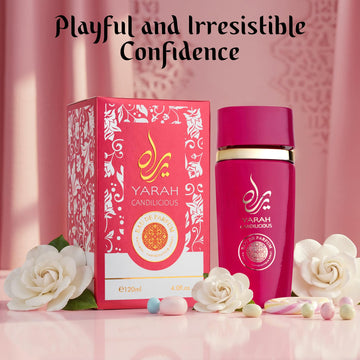SAADAH Yarah Candilicious box packaging conveys premium gifting appeal.