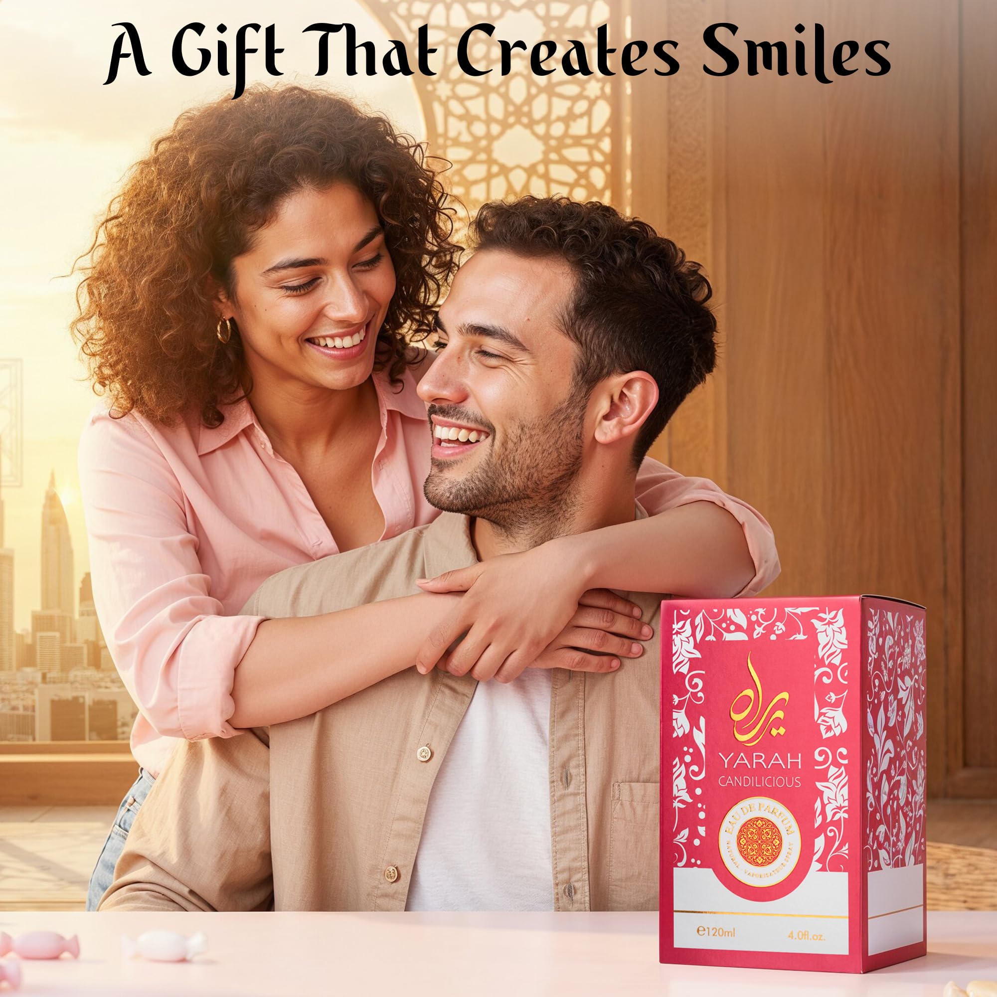 SAADAH Yarah Candilicious gift pack ready for birthdays or celebrations.