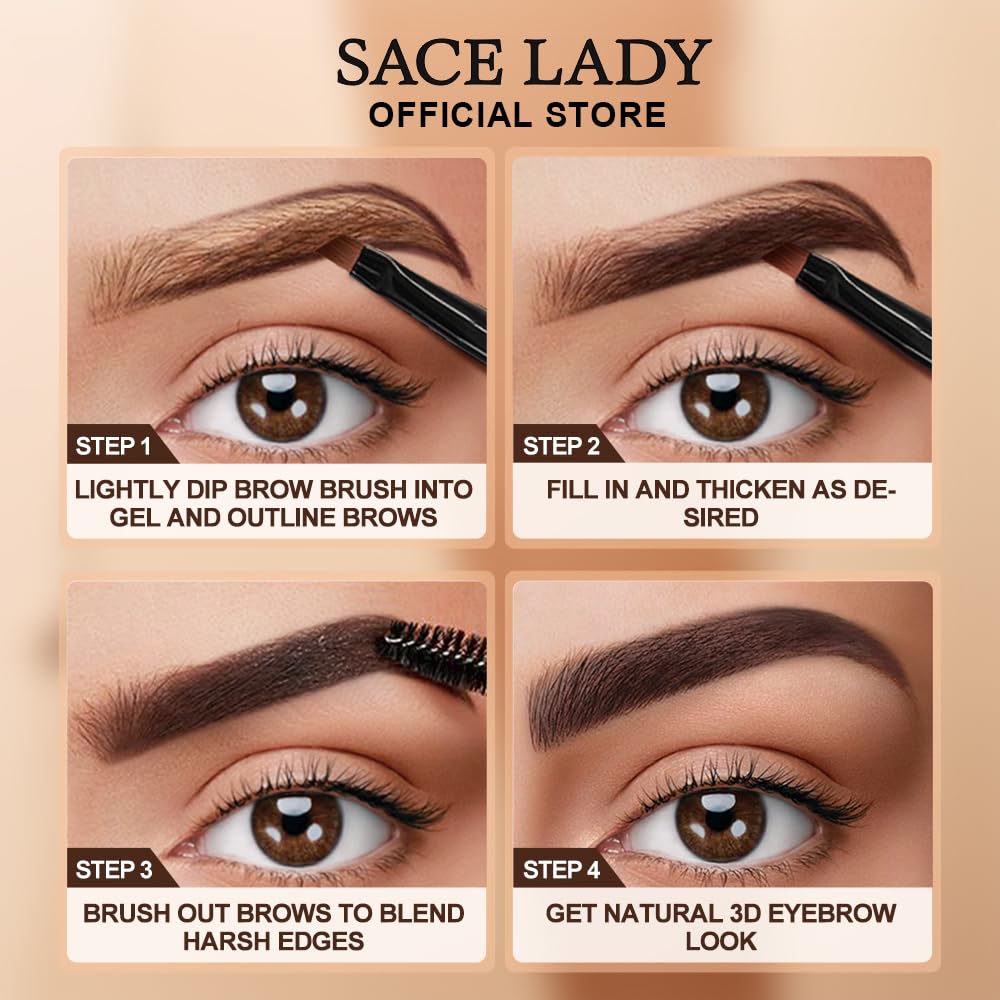 Three-shade range helps tailor intensity to your hair color.