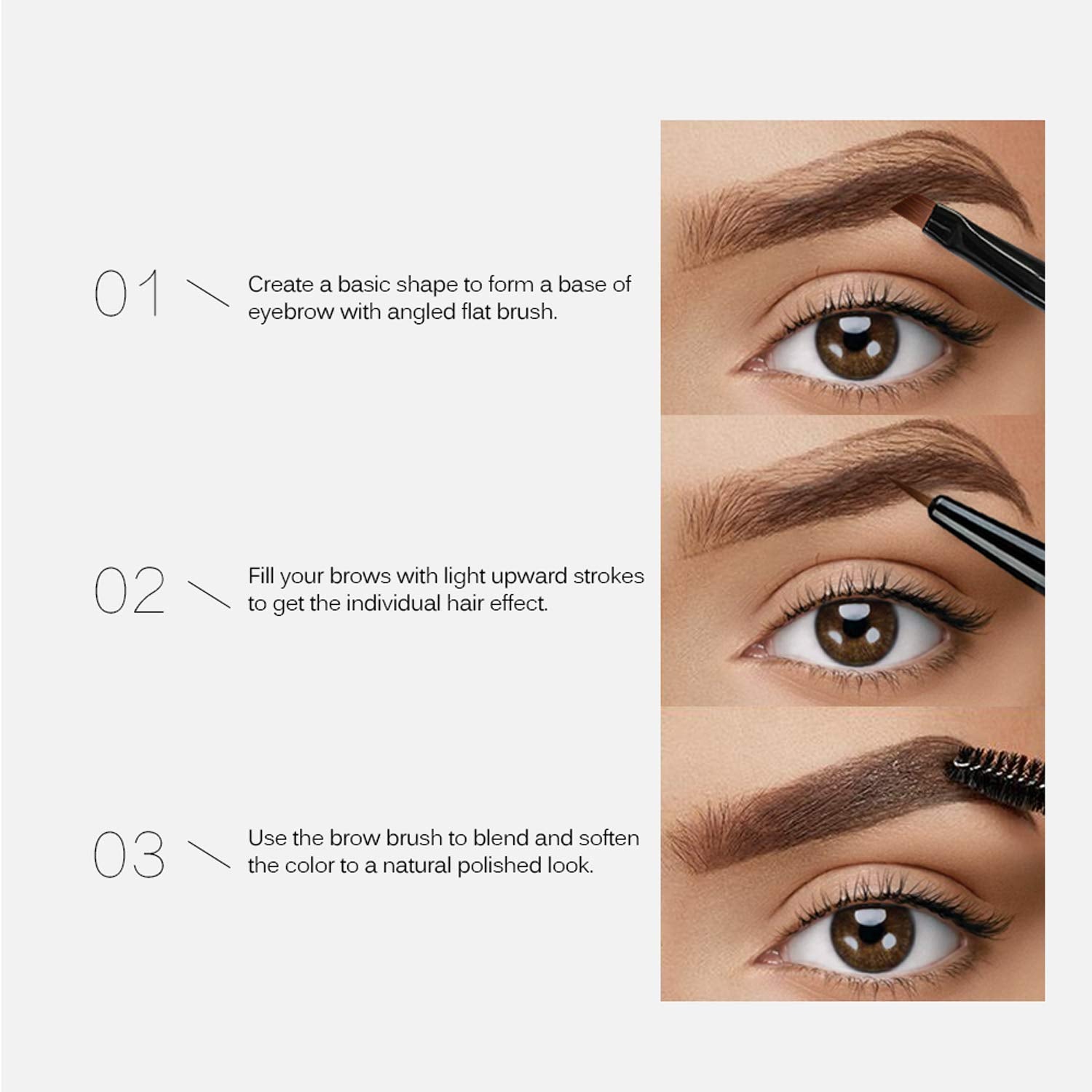 Sace Lady Cejas Gel libre de crueldad para maquillaje responsable.