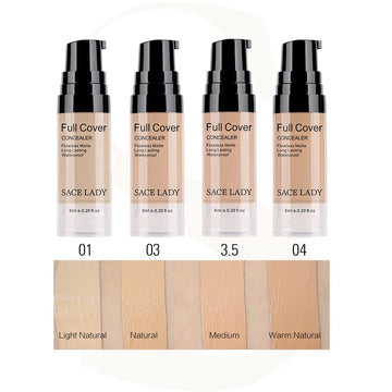 SACE LADY full-coverage concealer swipe provides crease-free camouflage.
