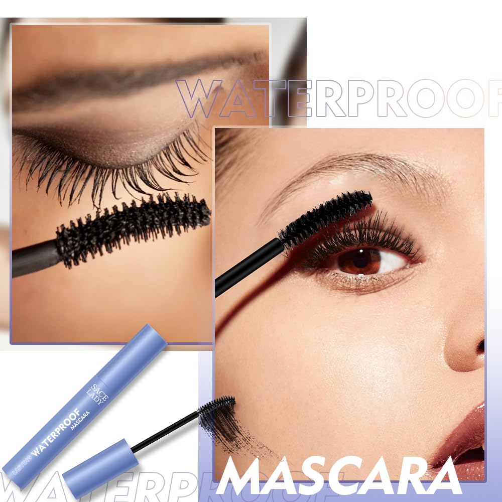 Maquillaje de ojos resistente al agua con SACE LADY para uso diario.
