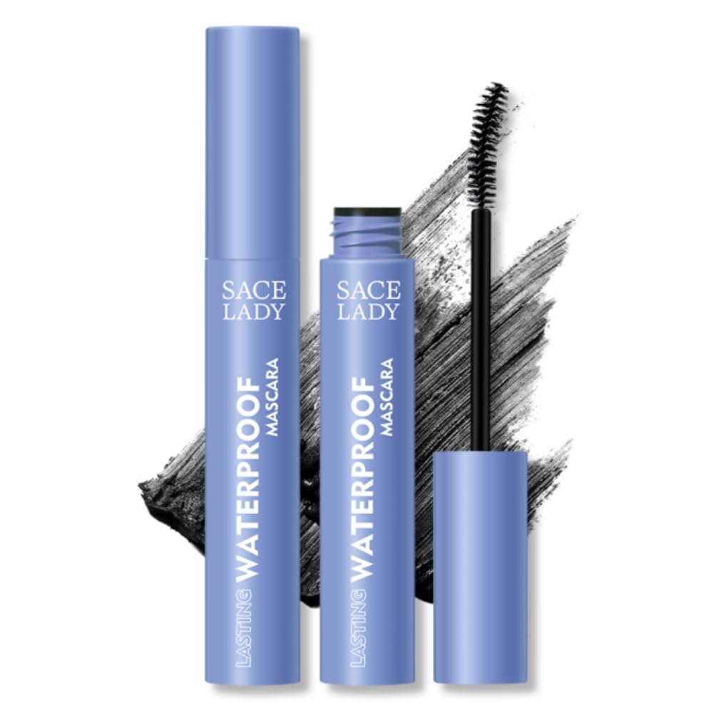 SACE LADY Mascara impermeable con cepillo para volumen y definición.