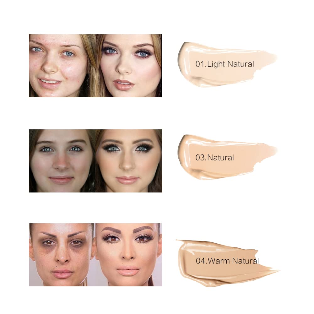 SACE LADY warm natural tone concealer ready to blend with skin.