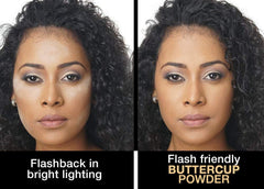 Sacha Buttercup Poudre fini mat pour contrôle de la brillance.