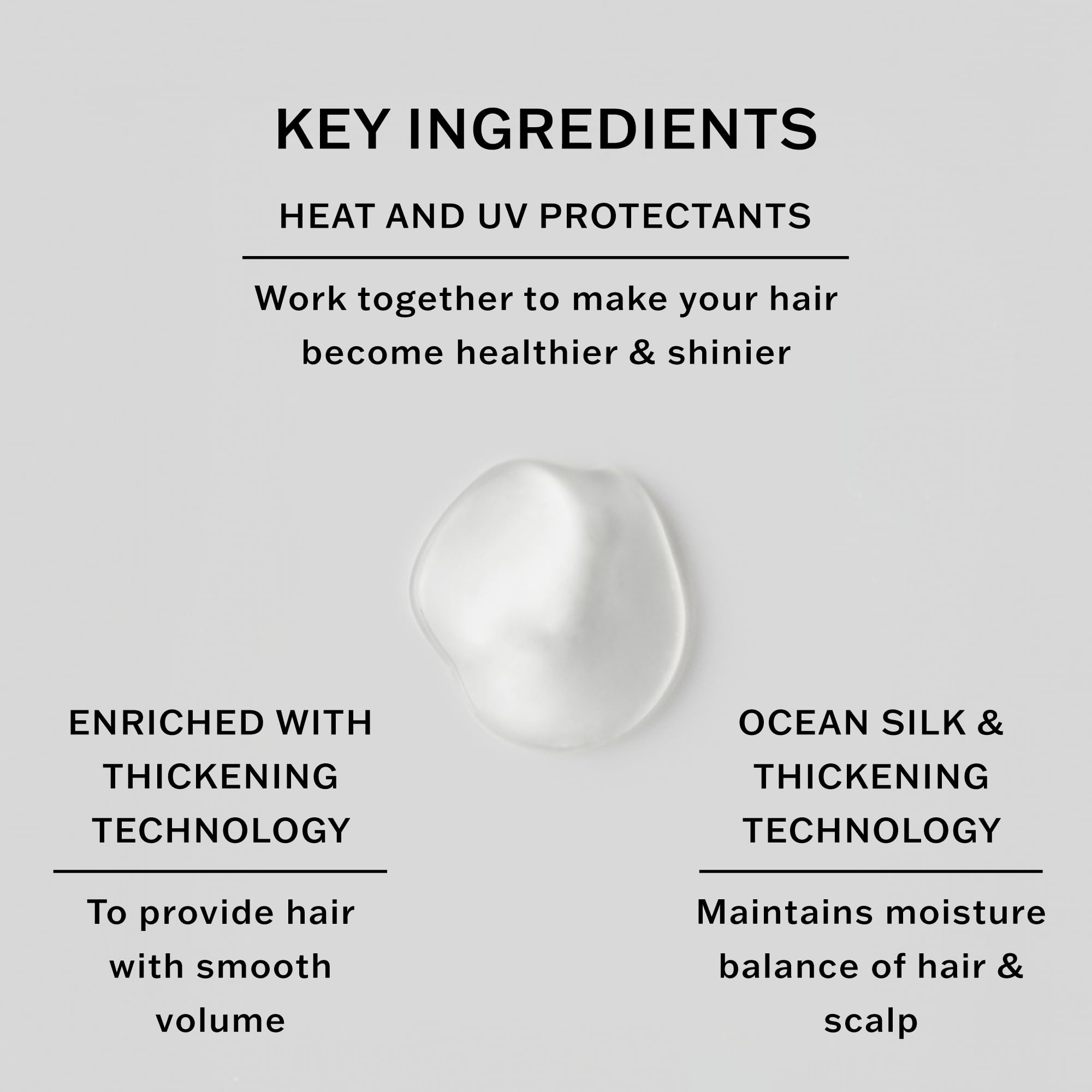 SACHAJUAN Thickening Shampoo aplicación a mano ofrece masaje suave para una base uniforme.