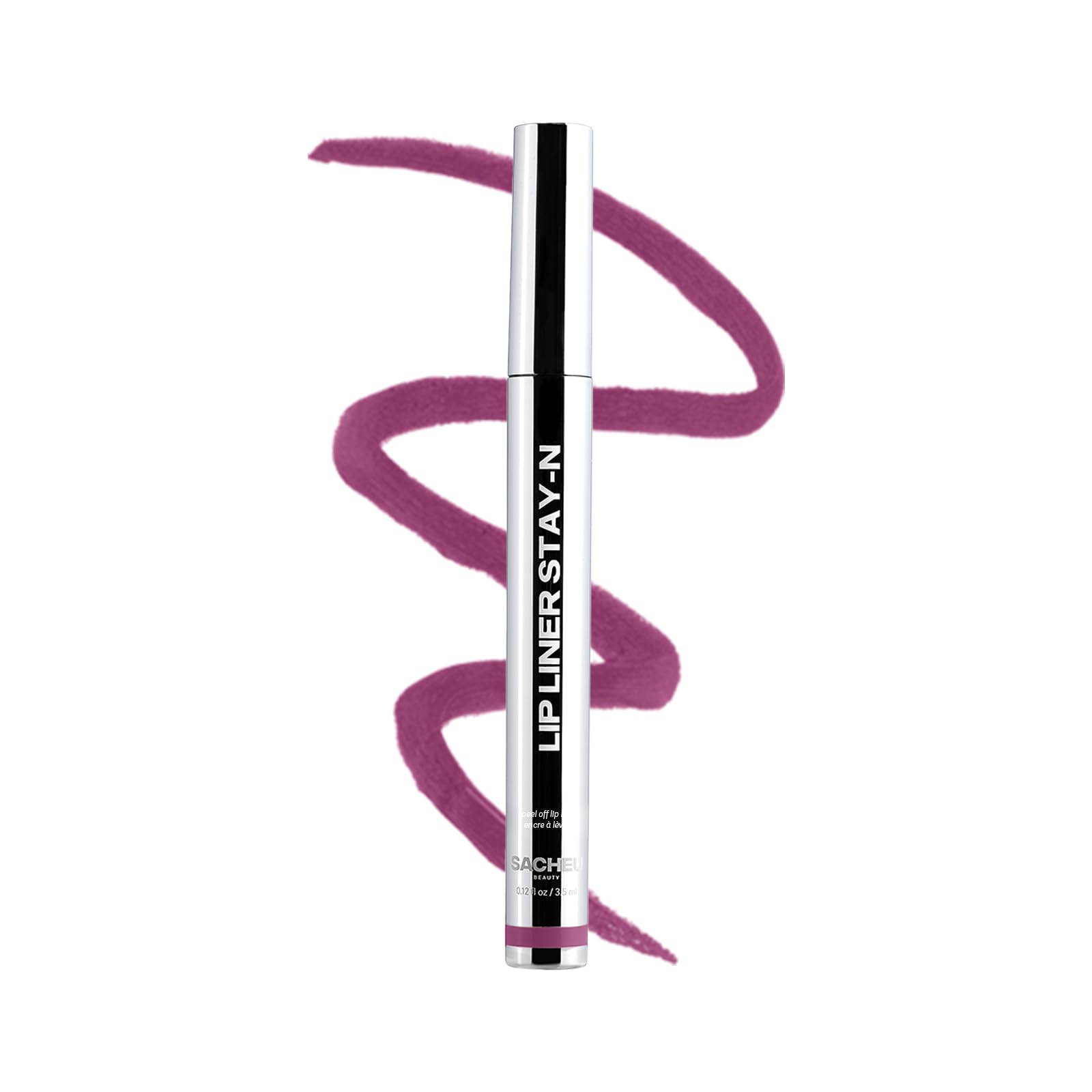 Delineador labial Sacheu Stay-N para definición precisa y larga duración.