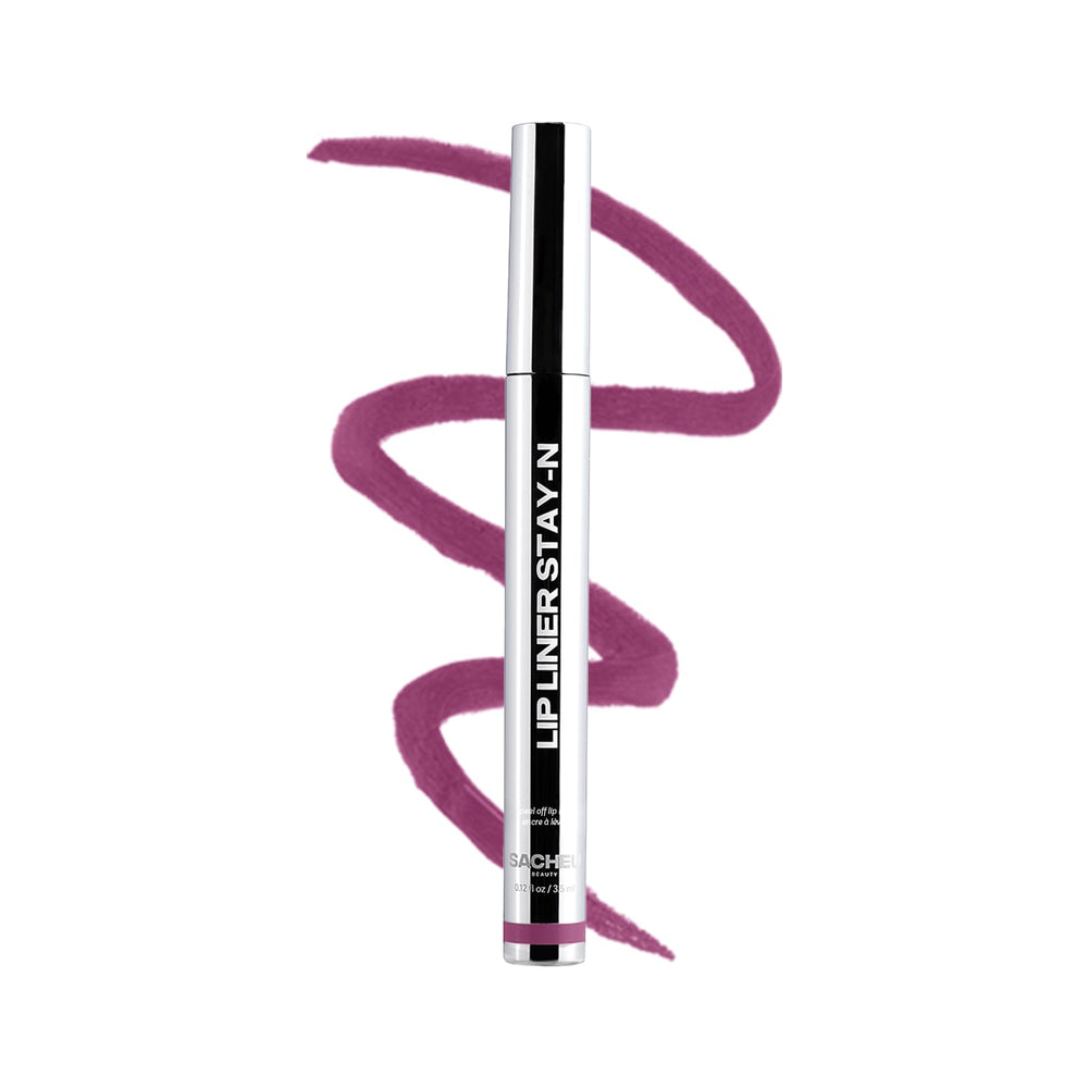Delineador labial Sacheu Stay-N para definición precisa y larga duración.