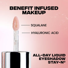 Sacheu Eyeshadow STAY-N textura cremosa que hidrata la piel del párpado.