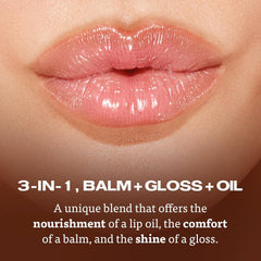 Sacheu Elixir de Labios: muestra de color natural para realzar tono.