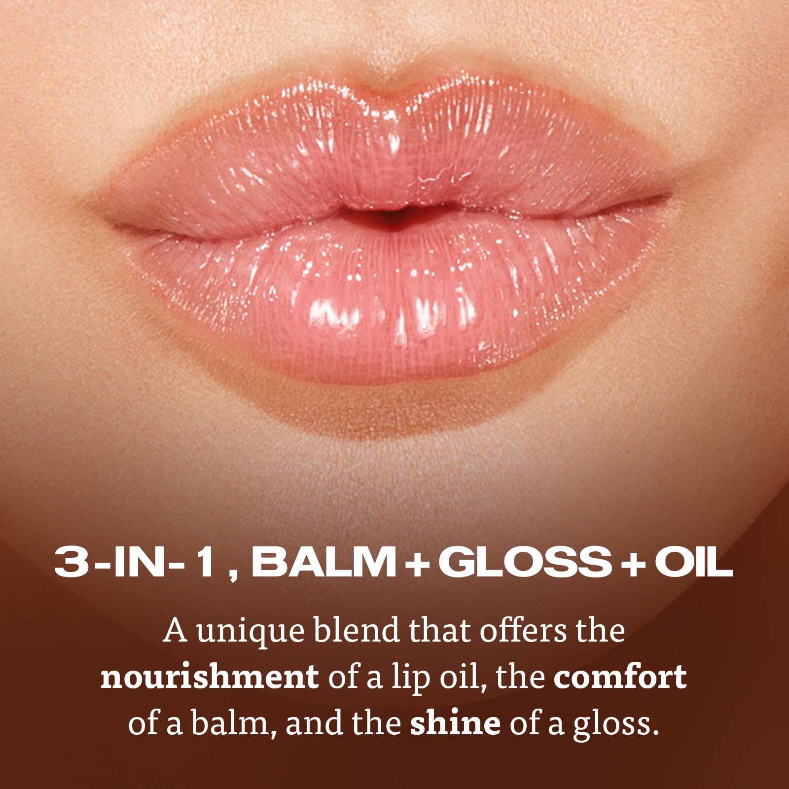 Sacheu Lip Elixir textura no pegajosa que hidrata todo el día.