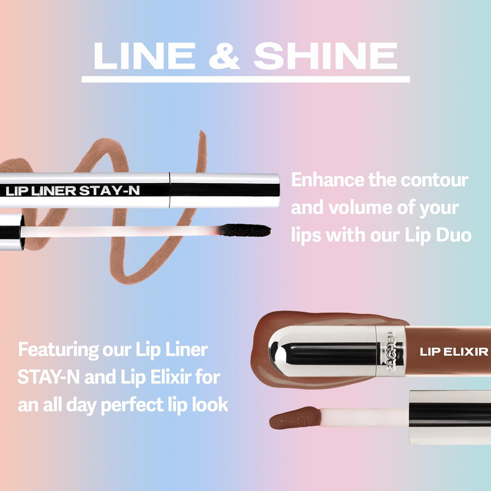 Sacheu Lip Elixir vegano y libre de crueldad, ideal para uso diario.